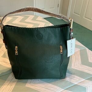 Dark Green Shoulder Bag